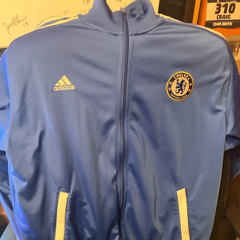 Chelsea Adidas Track Jacket.